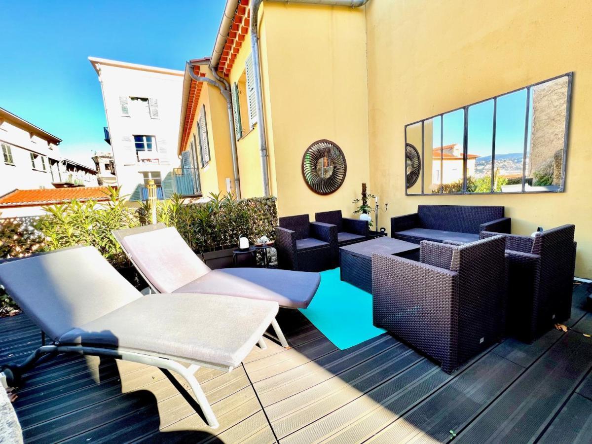 Apartment Riviera - Terrasse Loft De La Providence - Vieille - Esprit Loft En 2 Pices Ac *